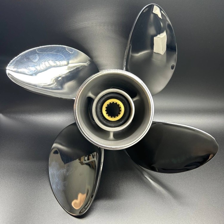 Гребной винт Yamaha 60-140, F70-F130 (4X13X21) (СТАЛЬ) (POLASTORM TQ), арт. 4329-4130-21,          POLASTORM 