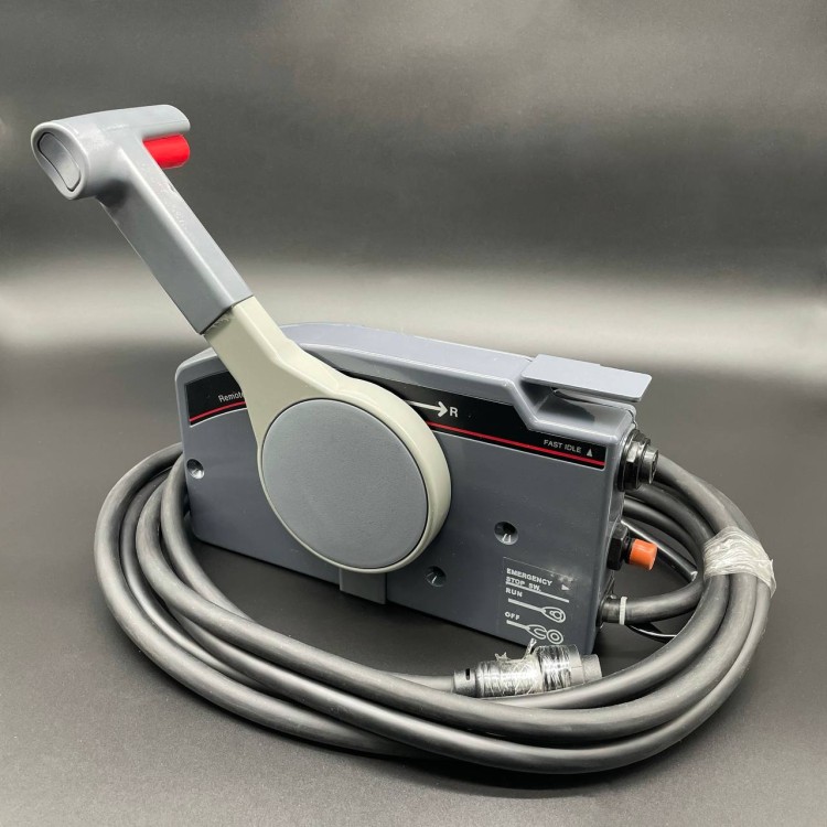 Дистанционное управление Yamaha 703 (Без кнопки гидроподъема) (Тянущая) (7pin) (Китай), арт. 703-48230-14-K,          POWEROB 