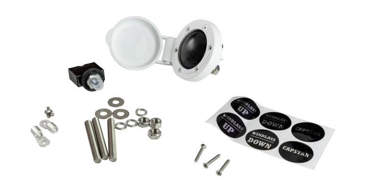 Лебедка якорная South Pacific EC1000A вертикальная, 1100Вт, 12В, арт. EC1000A,          South Pacific 