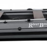 Надувная лодка ПВХ, RiverBoats RB 370 НДНД, серо-белый 