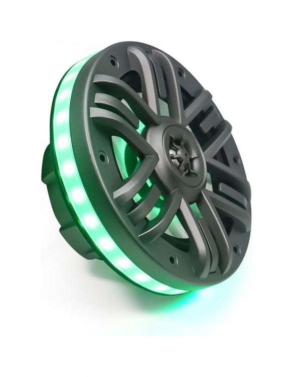 Морская акустика 6,5" с RGB, с подсветкой по контуру, арт. M165KMR,          MARINE ROCKET 