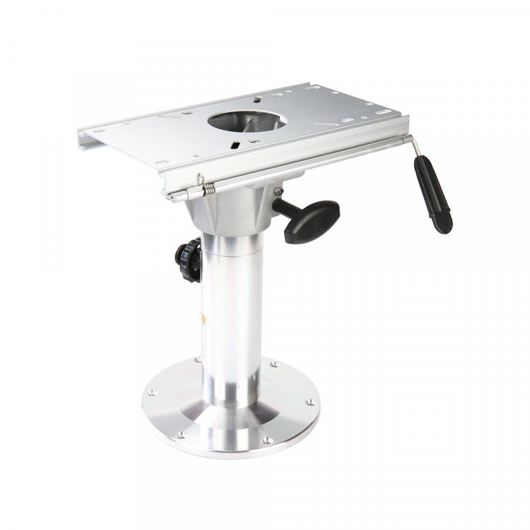 Стойка для кресла  анодированный алюминий, регулируемая 330-450 мм со слайдером, арт. SK75305-ts,          Skipper  Стойка для кресла  анодированный алюминий, регулируемая 330-450 мм со слайдером, арт. SK75305-ts,          Skipper