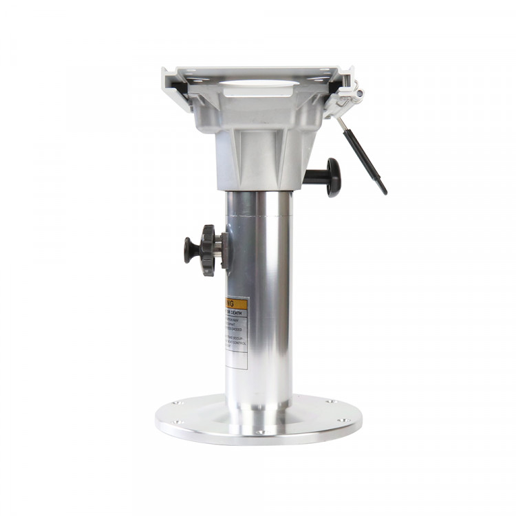 Стойка для кресла  анодированный алюминий, регулируемая 330-450 мм со слайдером, арт. SK75305-ts,          Skipper  Стойка для кресла  анодированный алюминий, регулируемая 330-450 мм со слайдером, арт. SK75305-ts,          Skipper