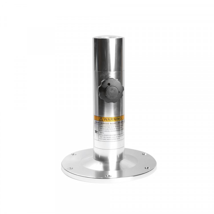 Стойка для кресла  анодированный алюминий, регулируемая 330-450 мм со слайдером, арт. SK75305-ts,          Skipper  Стойка для кресла  анодированный алюминий, регулируемая 330-450 мм со слайдером, арт. SK75305-ts,          Skipper