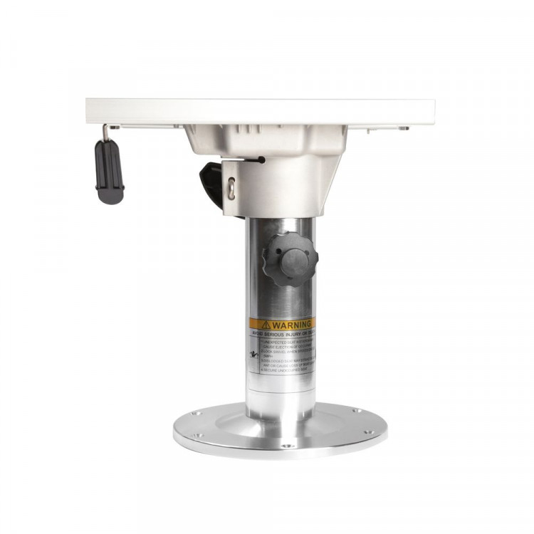 Стойка для кресла  анодированный алюминий, регулируемая 330-450 мм со слайдером, арт. SK75305-ts,          Skipper  Стойка для кресла  анодированный алюминий, регулируемая 330-450 мм со слайдером, арт. SK75305-ts,          Skipper