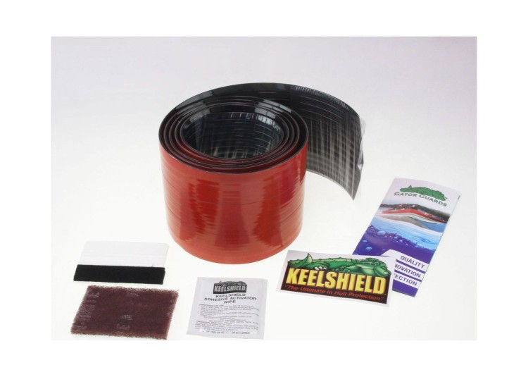 Защита киля KeelShield, 1.22 м, черный цвет, арт. KS4BLK,          KeelShield 