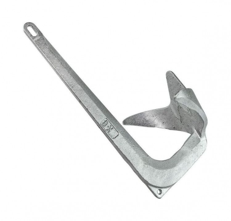 Якорь Брюса 15 кг, оцинкованный,, арт. AN01-15_MR,          MARINE ROCKET 