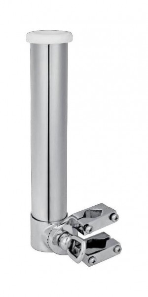 Держатель спиннинга нержавеющий с креплением к лееру