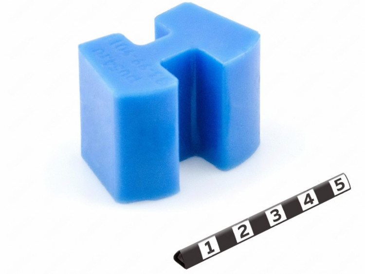 Эластичный элемент муфты N-Upex, N-Flex (аналог), типоразмер 225 , M87/синий , Упругая эластичная вставка (сегмент) муфты типа N-EUpex, аналог резиновой,  33-99-9011-poly , арт. 33-99-9011-poly,          Полиуретан 