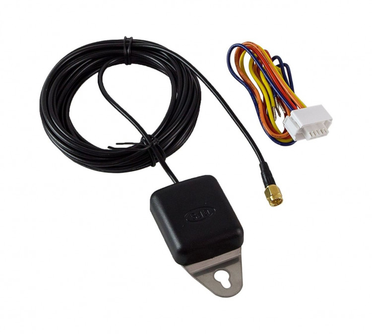 GPS-спидометр аналоговый 0-45 узлов, черный циферблат, нержавеющий ободок, выносная антенна, д. 85 мм, арт. SMAGPS045BSMR,          MARINE ROCKET 