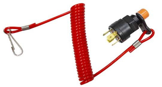 Кнопка аварийного выключения, с чекой MR-01027, арт. MR-01027,          Bronco ATV​ 