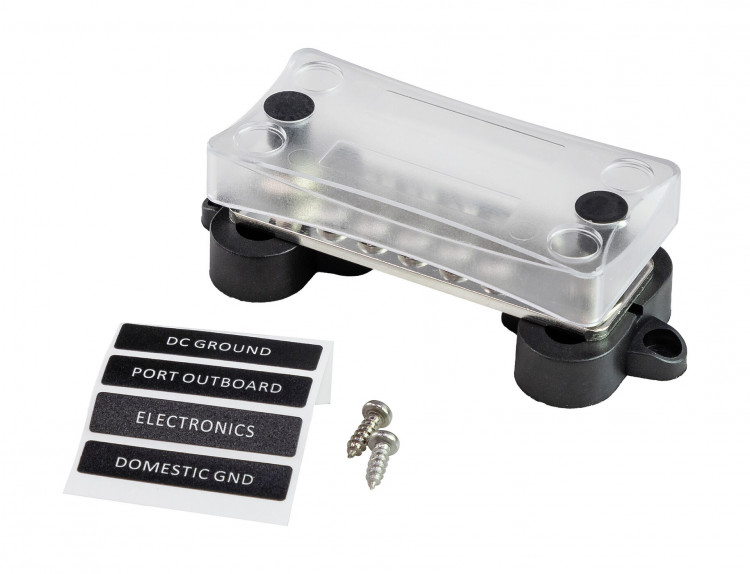 Колодка распределительная электромонтажная с защитной крышкой, 10 контактов, арт. BF424C10P,          Yih Sean  Колодка распределительная электромонтажная с защитной крышкой, 10 контактов, арт. BF424C10P,          Yih Sean