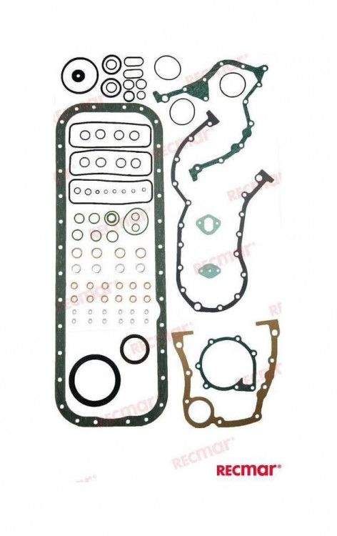 Комплект прокладок Volvo Penta D41-44\300, Recmar, арт. 876106_RM,          Recmar 