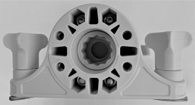 Основание вертикальное для Т-паза белый FA-0005-T4, Sea-pro, арт. FA-0005-T4,          SEA-PRO 