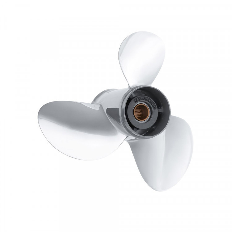 Винт гребной   для Yamaha 40-60HP, диаметр 11" нержавеющий, лопастей - 3, шаг 15", арт. SK663-45943-01-EL-SS-ts,          Skipper 