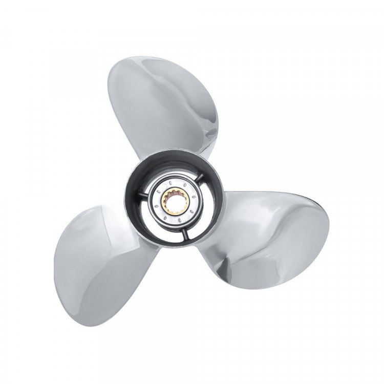 Винт гребной   для Yamaha 40-60HP, диаметр 11" нержавеющий, лопастей - 3, шаг 15", арт. SK663-45943-01-EL-SS-ts,          Skipper 