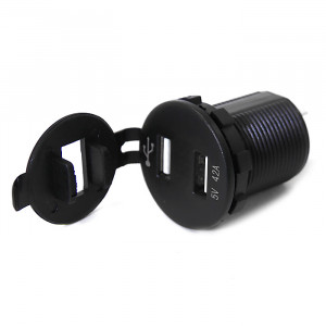 Панель с двойным USB разъемом (5В\4.2А (2.1А+2.1А) и вольтметром NEKEKE