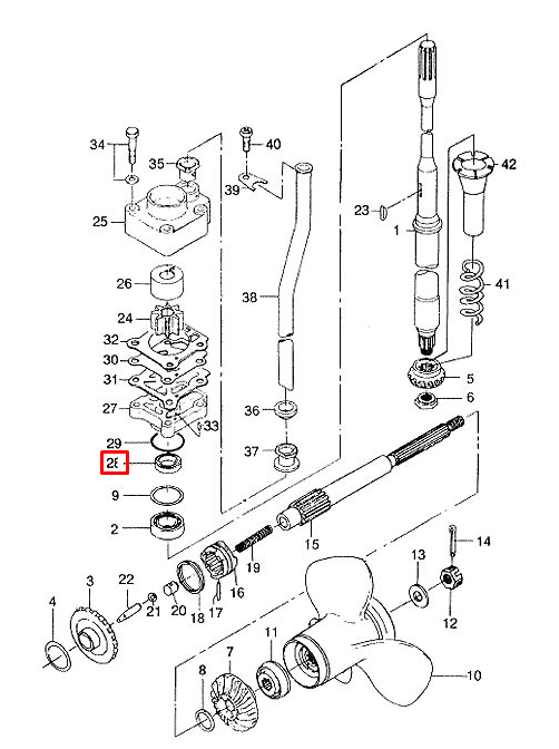 Сальник Tohatsu (346-65013-0; 09289-17004) (17x30x9) (KACAWA), арт. 346-65013-0-TW,          KACAWA 