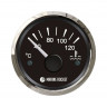 Указатель температуры двигателя 40-120 гр., черный циферблат, нержавеющий ободок, д. 52 мм, арт. TGA0120BSMR, Marine Rocket Указатель температуры двигателя 40-120 гр., черный циферблат, нержавеющий ободок, д. 52 мм, арт. TGA0120BSMR, Marine Rocket