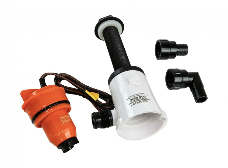 Аэратор вертикальный 12 В, 600 GPH ( 2271, 2 л/час), SeaFlo, арт. SFBP1G60004,          SeaFlo 