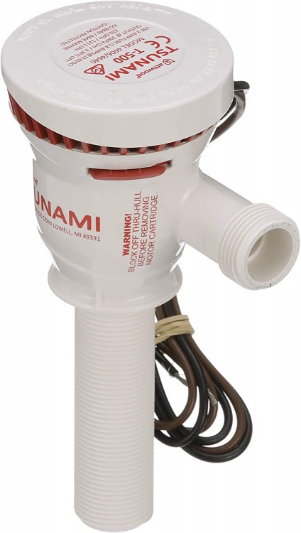 Помпа аэраторная Attwood Tsunami T500, арт. ATT-4640-7,          Attwood  Помпа аэраторная Attwood Tsunami T500, арт. ATT-4640-7,          Attwood