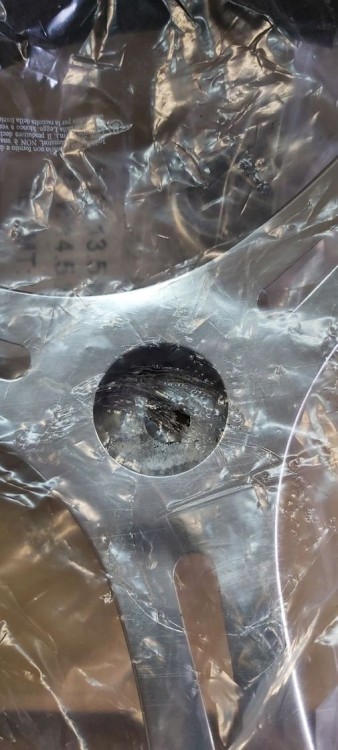 Рулевое колесо Osculati, диаметр 350 мм, цвет черный, уцененное, арт. 45-151-01 utsenka,          Osculati 