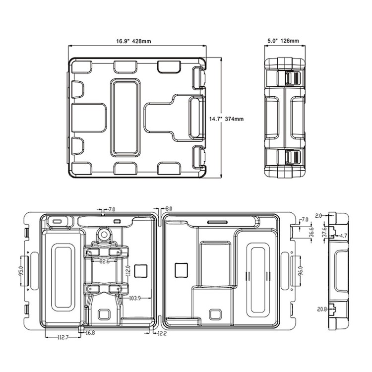 Портативный комплект для мытья палубы, арт. 10263474,          SeaFlo 