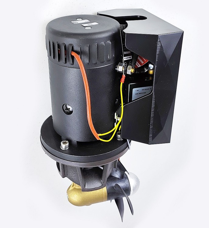 Комплект подруливающего устройства, 2,2 кВт, 40 кгс, 12 В, 140 мм (включает джойстик TCD2042, 8-метровый кабель, без тоннеля) FGBT14040120K07, арт. 10270870,          Quick 