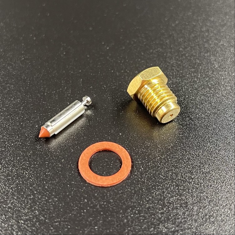 Игла поплавковой камеры карбюратора Yamaha 8-15 (в сборе) (Omax), арт. 6E8-14390-12-TW,          OMAX 