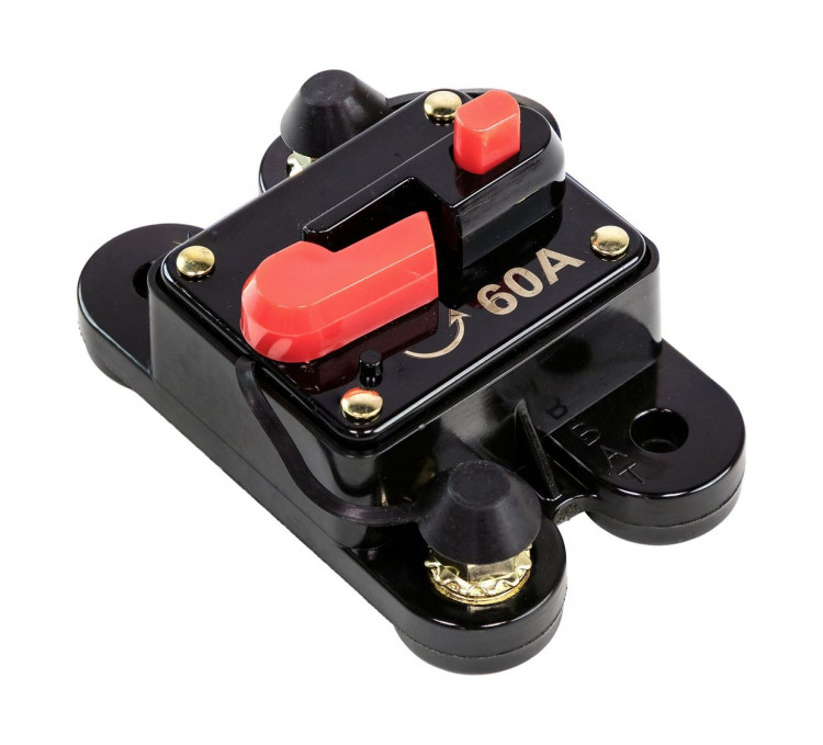 Предохранитель автоматический 60 А, арт. 4620136032902,          MARINE ROCKET 