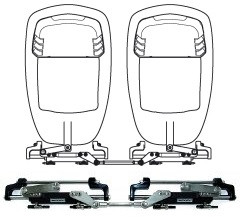 Рычаг рулевой для 2-х UC-128 660-950мм, арт. A.90,          Ultraflex 