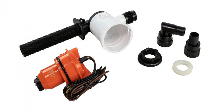 Аэратор горизонтальный 12 В, 600 GPH ( 2271, 2 л/час), SeaFlo, арт. SFBP1G60005,          SeaFlo 