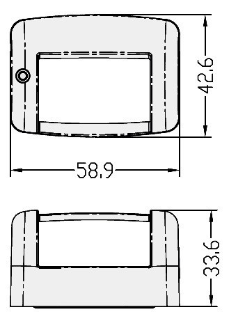 Огонь навигационный левого борта (красный), RTA-00021-BKLD, арт. RTA-00021-BKLD,          Rivertec 