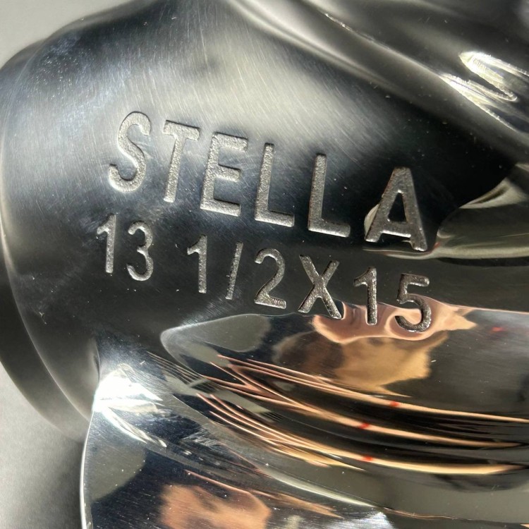 Гребной винт Yamaha 60-140, F70-F130 Stella (3x13 1/2x15) (Сталь) (Polastorm), арт. 4829-3135-15,          POLASTORM 