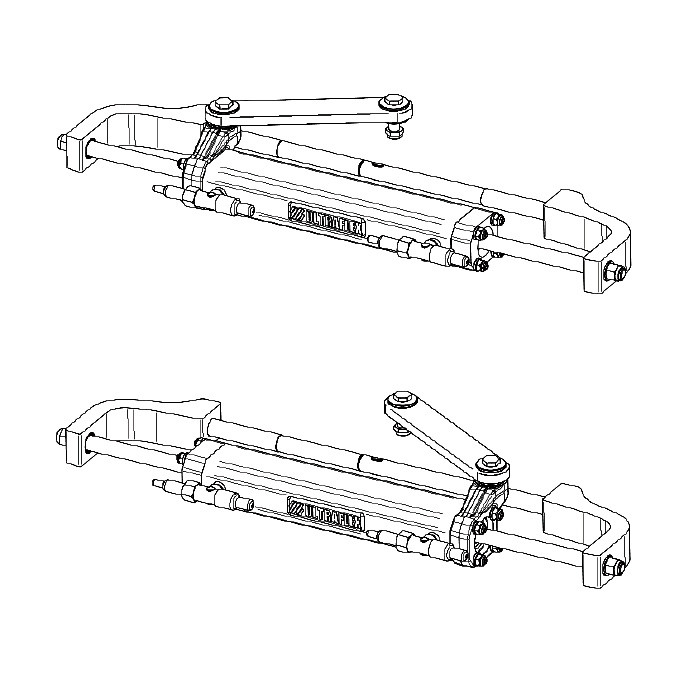 Гидроцилиндр  81 куб.см., арт. UC81-OBF,          Ultraflex  Гидроцилиндр  81 куб.см., арт. UC81-OBF,          Ultraflex