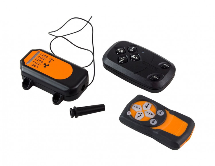 Комплект для дистанционного управления якорной лебедкой и ПУ, арт. SRCA12B,          Allremote 