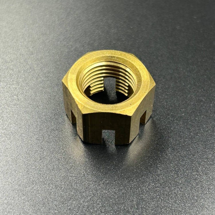 Гайка крепления гребного винта Yamaha 40-90, F45-100 (PREMARINE), арт. 90171-16011-K,          PREMARINE 