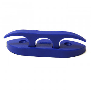 Утка швартовая складная SUNFINE 120 мм, синий нейлон