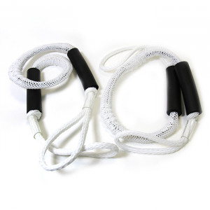 Эластичный швартовый трос 1,37м-1,52м белый