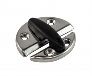 Защелка люка круглая, нержавеющая