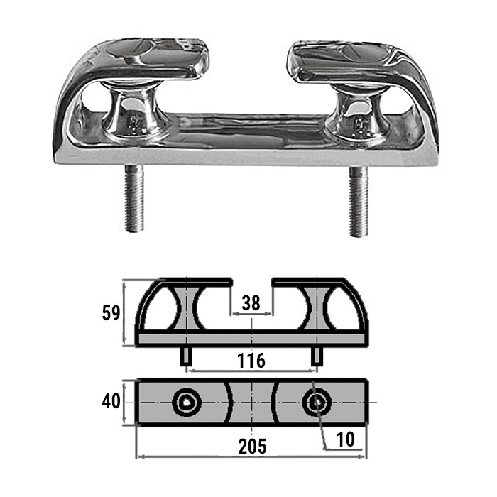 Планка киповая со шкивом 26/28мм, арт. 0620-0501,          CIM 