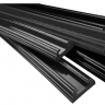 Склиз BRP/ Тайга / Stels (черный)  профиль 1 (1420 мм), (Garland 1), графит, ЦентрПласт  