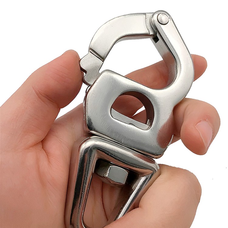 Карабин шкотовый, 85 мм, арт. 10247980,          Мореман 