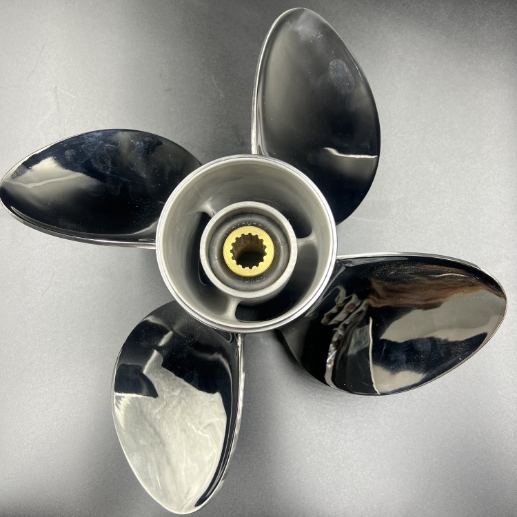 Гребной винт Yamaha 60-140, F70-F130 (4X13X19) (Сталь) (POLASTORM TQ), арт. 4329-4130-19,          POLASTORM 