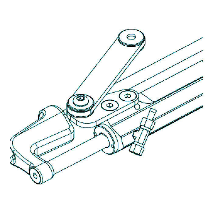Гидроцилиндр 128 куб.см, мод.1, арт. UC128-OBF/1,          Ultraflex  Гидроцилиндр 128 куб.см, мод.1, арт. UC128-OBF/1,          Ultraflex