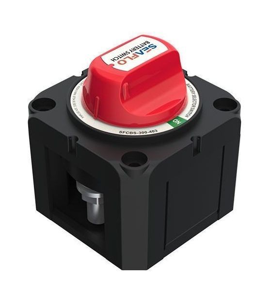 Выключатель массы 4-х позиционный 2 АКБ 300А, SeaFlo, арт. SFCBS300402,          SeaFlo 