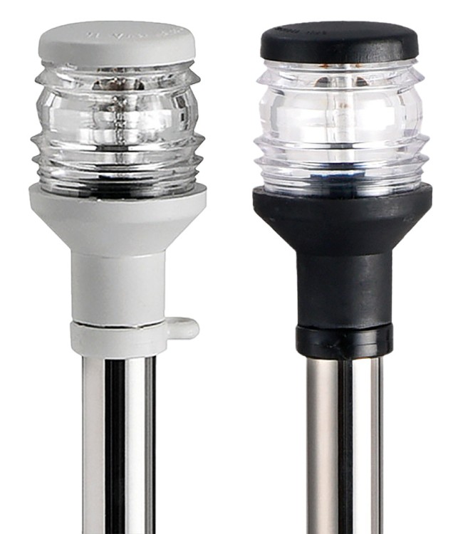 Клотиковый огонь на выдвижной стойке 600 мм, белый пластик, арт. 10235903,  