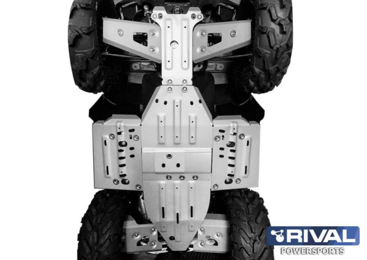 Комплект AL защиты днища Polaris Sportsman XP 1000 (2016-2017), арт. 444.7439.1-riv,          Rival 