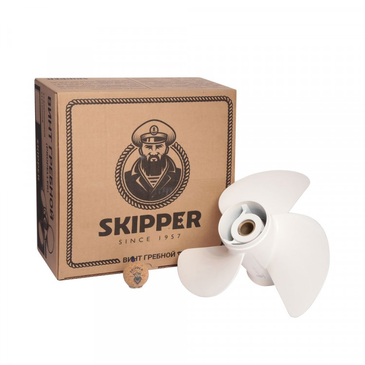 Винт гребной  для Yamaha 60-140, диаметр 14" алюминиевый, лопастей - 3, шаг 11", арт. SK6E5-45954-00-EL-ts,          Skipper 