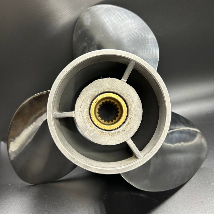 Гребной винт Yamaha F300B-350 (3x15-1/4x21) (Левого вращения) (Сталь), арт. 6AX-45976-20-00-K,          YHS 